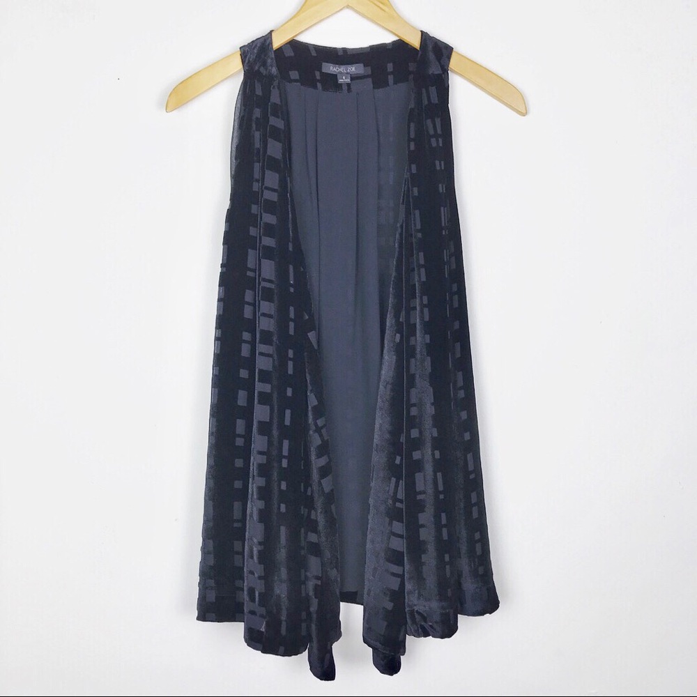 Rachel Zoe Silk Boho Vest